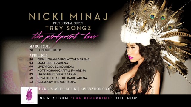 Nicki Minaj European Tour – UK Dates Still Available