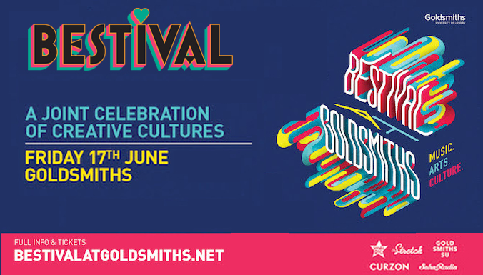 BESTIVAL AT GOLDSMITHS  – THIS FRIDAY – FREE TO ATTEND