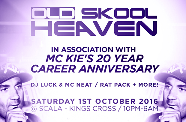 Win 4 tickets to OLD SKOOL HEAVEN – 1ST OCTOBER 2016