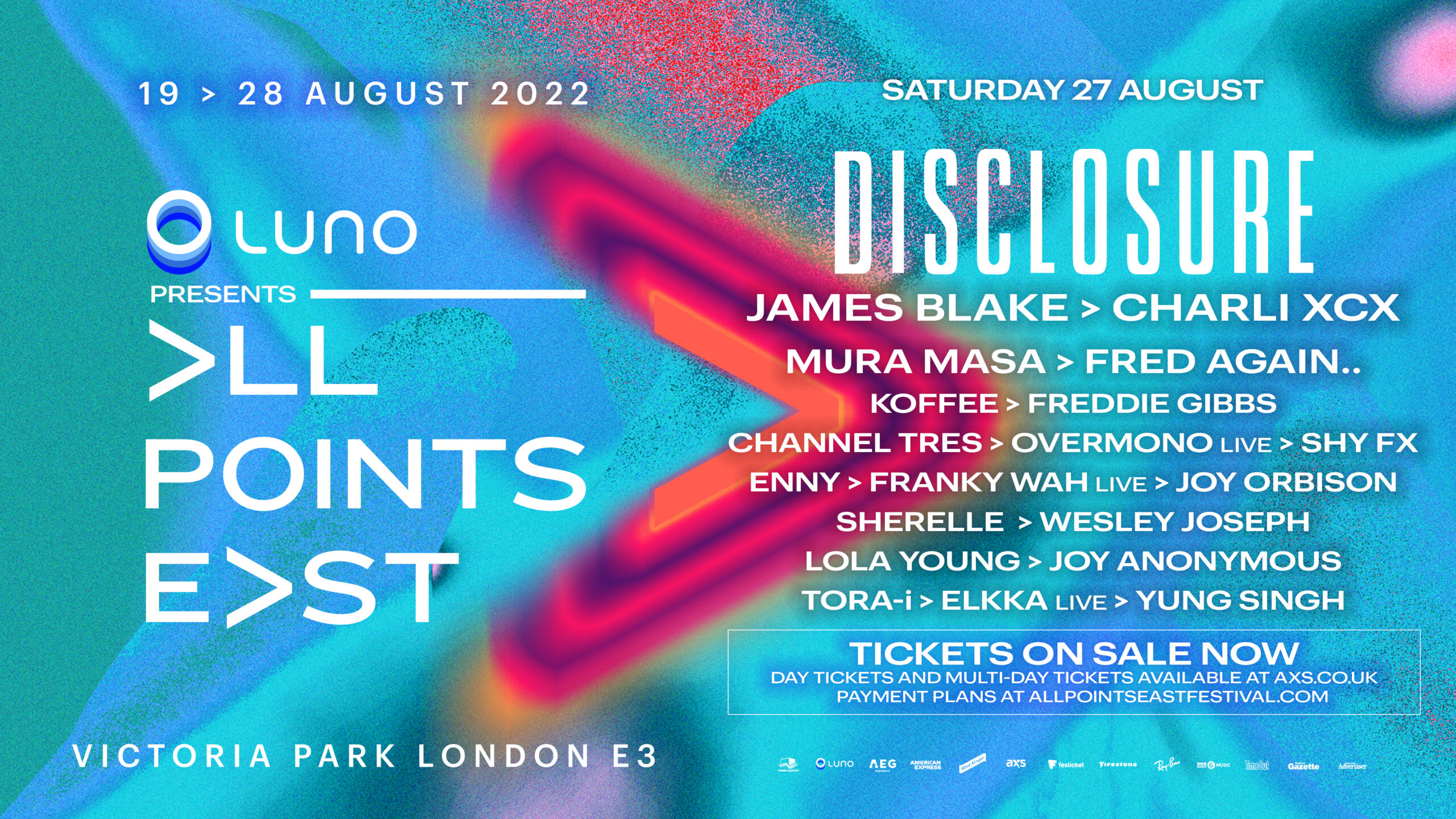 DISCLOSURE & many more in East London!